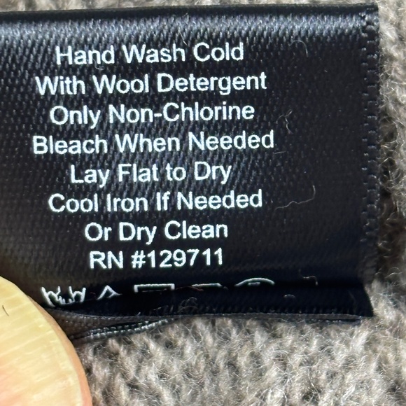 Jenni Kayne Women Sweater XXL Brown Wool Cashmere Blend Minimalist Quiet Luxury - Picture 4 of 9